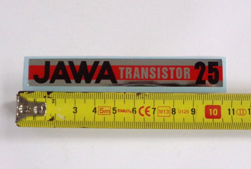 Naklejki JAWA TRANSISTOR 25, 2 sztuki-photo2