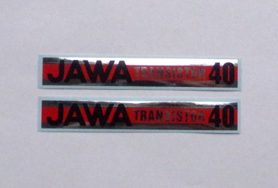 Naklejki JAWA TRANSISTOR 40