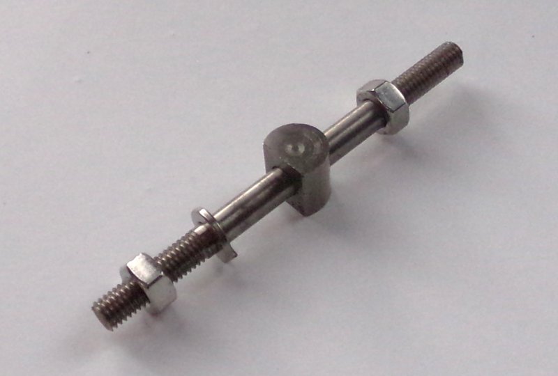 Śruba puszki akumulatora M6x87 mm, nierdzewna, Jawa Perak, OHC-photo2