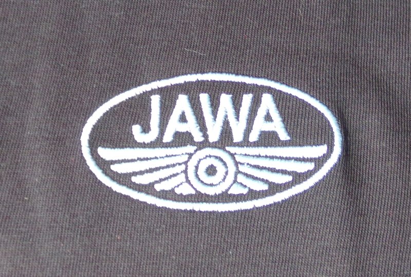Koszulka czarna z logo JAWA, rozmiar S-photo2