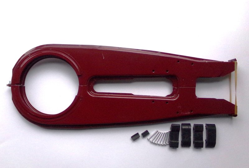 Osłona łańcucha, lakierowana, Jawa 590/361 Sport-photo2