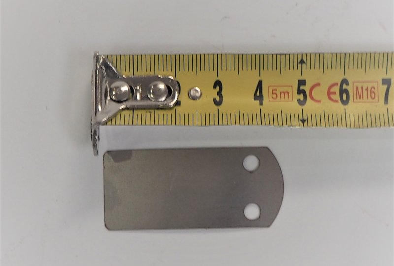 Blaszka wydechu silnika, 0,5 mm, Jawa 500 OHC-photo2