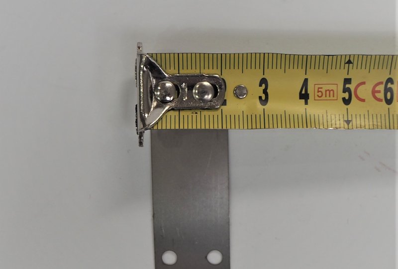 Blaszka wydechu silnika, 0,5 mm, Jawa 500 OHC-photo3