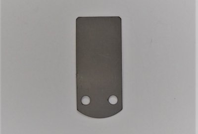 Blaszka wydechu silnika, 0,5 mm, Jawa 500 OHC