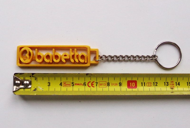 Breloczek BABETTA, złoty-photo2