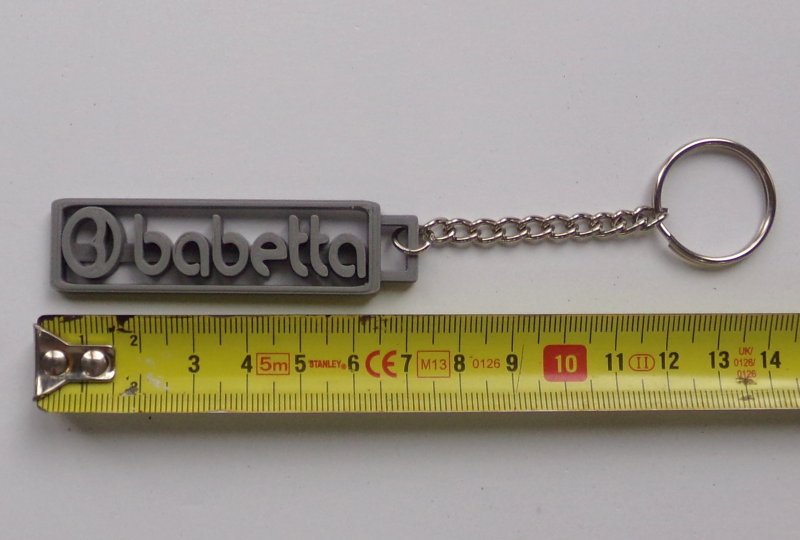 Breloczek BABETTA, szary-photo2