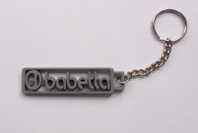 Breloczek BABETTA, szary