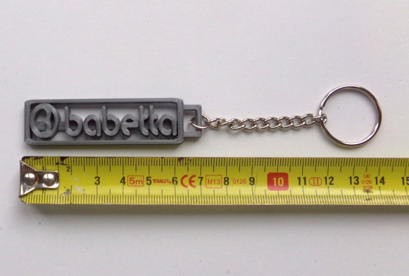 Breloczek BABETTA, srebrny-photo2