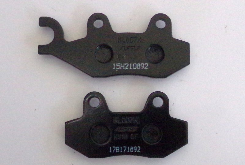 Klocki hamulcowe, tylne, komplet 2 szt, Jawa 350 OHC-photo2