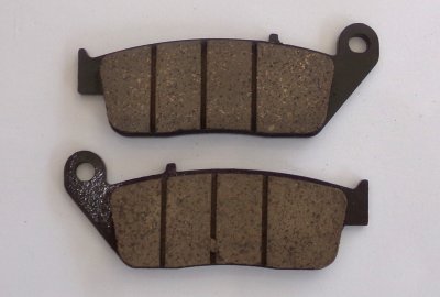 Klocki hamulcowe, tylne, komplet 2 szt, Jawa 500 RVN Adventure