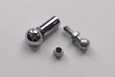 Przegub mechanizmu zmiany biegów, M5, chrom, Jawa, CZ 1932 ---