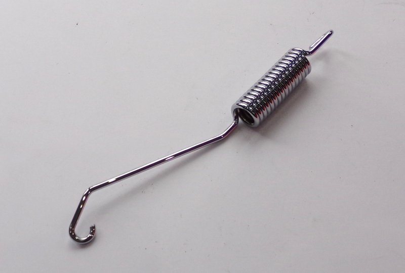 Sprężyna stopki bocznej 19 cm, chrom, CZ 487/488-photo2
