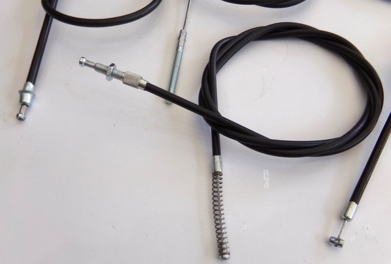 Komplet 5 linek, czarne, Jawa 50 typ 20 wysoka kierownica-photo2