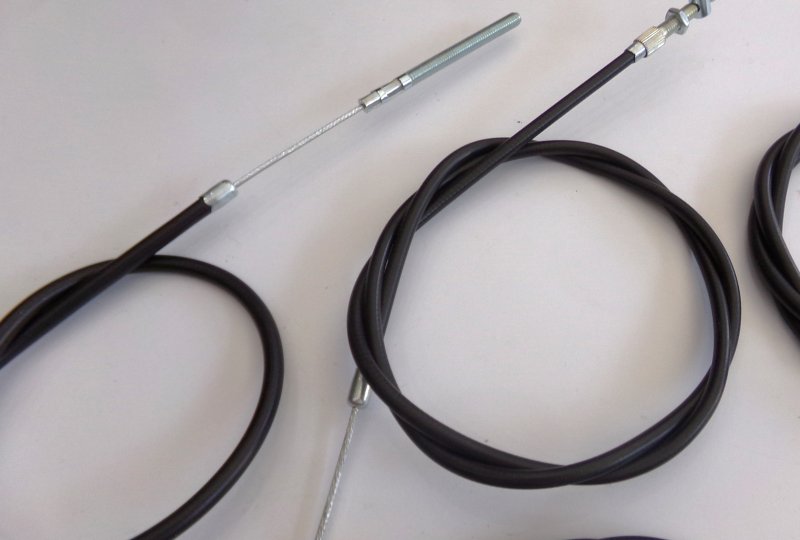 Komplet 5 linek, czarne, Jawa 50 typ 20 wysoka kierownica-photo3