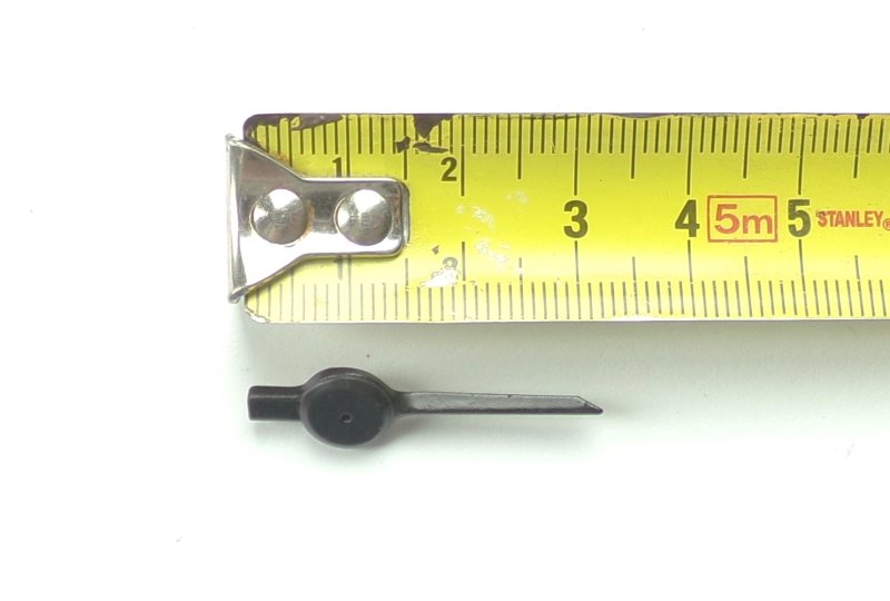 Wskazówka licznika, metalowa, czarna, CZ-photo3