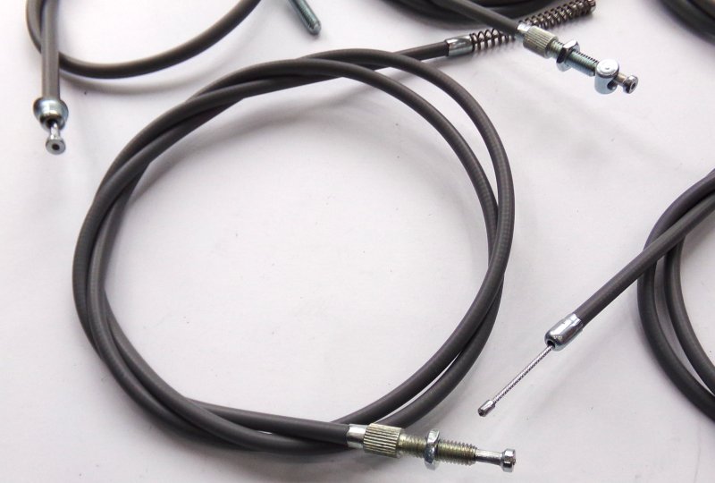 Komplet 5 linek, szare, Jawa 50 typ 20 wysoka kierownica-photo4