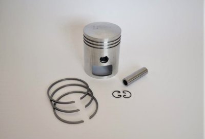 Tłok 66.50mm + pierścień + sworzeń 15mm, Jawa 250 Perak, Kyvacka