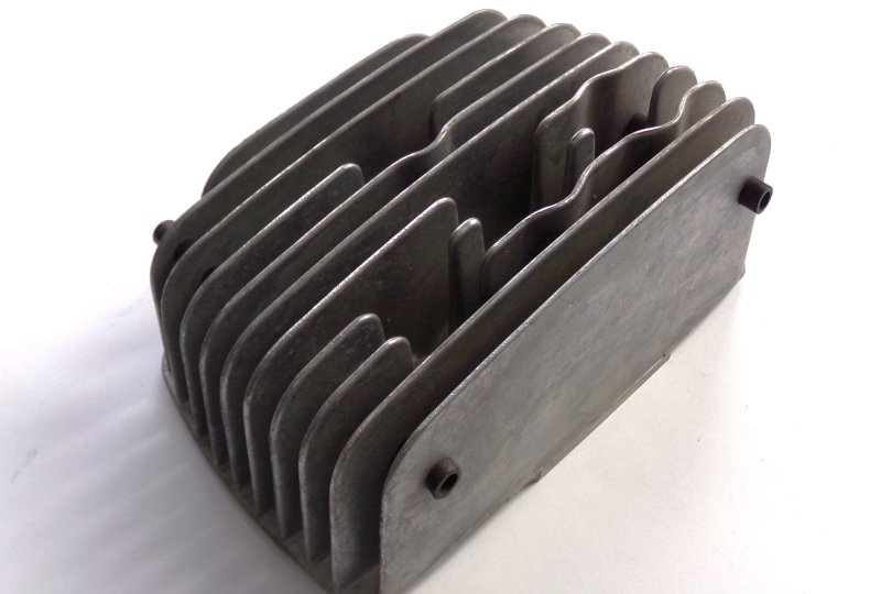 Głowica cylindra, lewa, aluminium, oryginał, Jawa 634-photo3