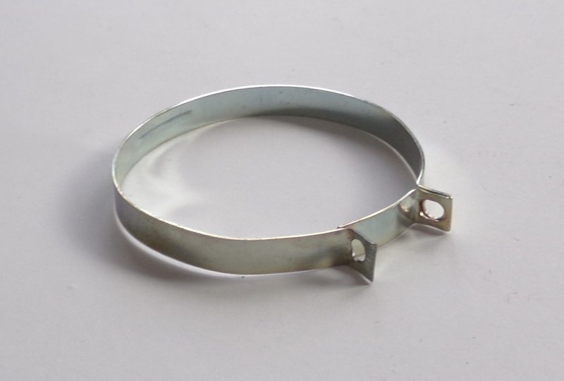 Objemka gumy przedniego zawieszenia, 56 mm, ocynk, oryginał, Jawa 634-photo2