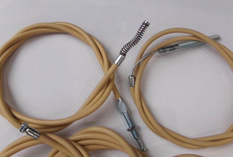 Komplet 5 linek, kremowe, Jawa 50 typ 21-23-photo3