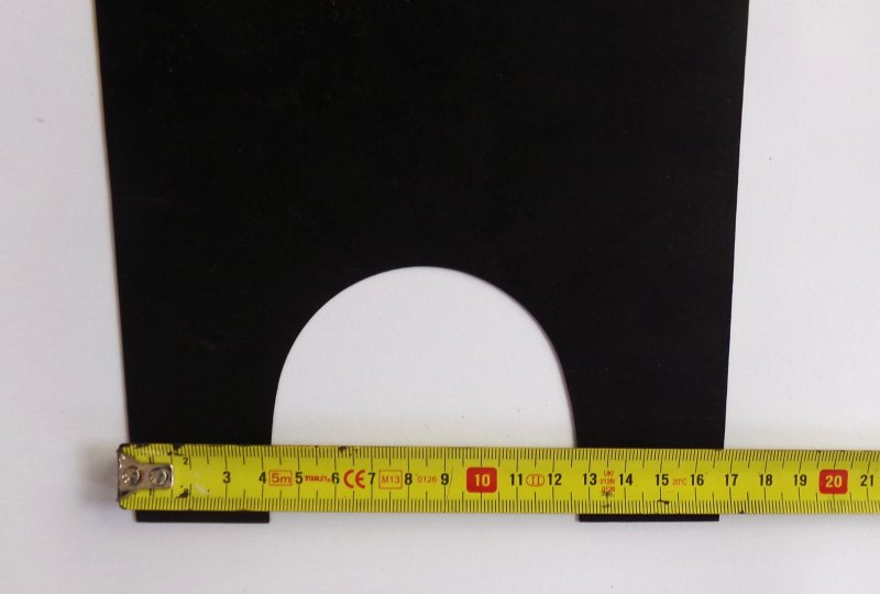 Osłona tylnego zawieszenia, guma grubość 1 mm, Jawa 555-photo3