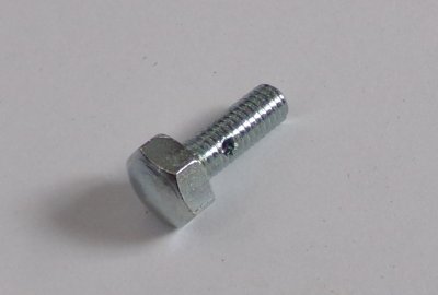 Śruba odpowietrzająca zbiornik, M6, dł.gwintu 17 mm, ocynk, CZ 501/502