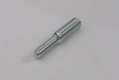 Śruba naprawcza do kolanka wydechu M6-16, M8-18, dł.całkowita 37 mm, Jawa 50