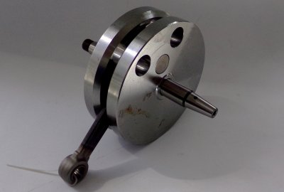 Wał korbowy, łozysko 16 mm, Jawa, CZ 175