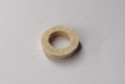 Uszczelnienie pierścienia łożyska koła, filc, 27x16x6, Jawa Babetta