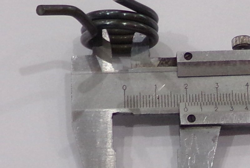 Sprężyna wałka zmiany biegów, 3,2 x 26 x 3 mm, Jawa 90-photo4