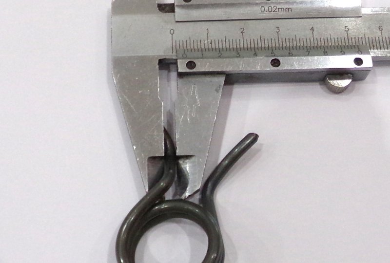 Sprężyna wałka zmiany biegów, 3,2 x 26 x 3 mm, Jawa 90-photo3