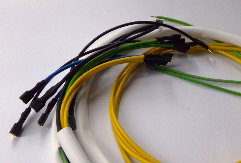 Instalacja elektryczna, kolor biały, Jawa 50 typ 23 MUSTANG-photo2