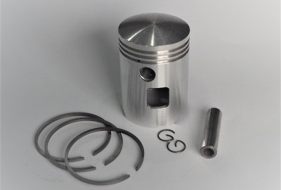 Tłok 64,00 mm + pierścienie + sworzeń 15 mm, Jawa 250 Special