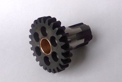 Zębatka skrzyni biegów z trzpieniem, 24 zęby, Jawa 550/555