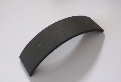 Okładzina szczęki hamulcowej, 145x4x36 mm, Jawa, CZ