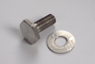 Śruba przedniego zawieszenia, górna, M12/1,25, klucz 24 mm, nierdzewna, z podkładką, CZ 476-487