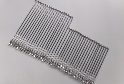 Szprychy i nyple, komplet 40 szt, tylne, M4, chrom, Jawa 350 OHV