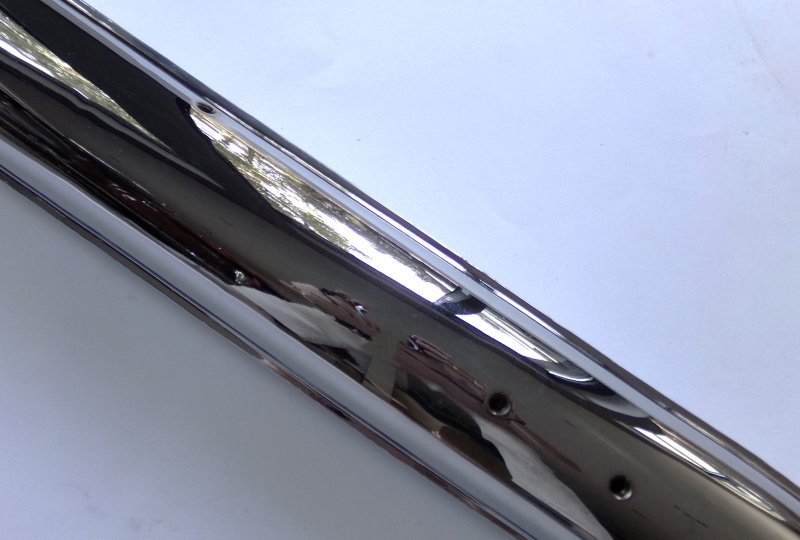 Tłumik wydechu, chrom, Jawa 90 Roadster-photo5