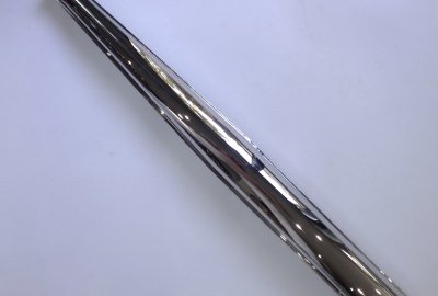 Tłumik wydechu, chrom, Jawa 90 Roadster