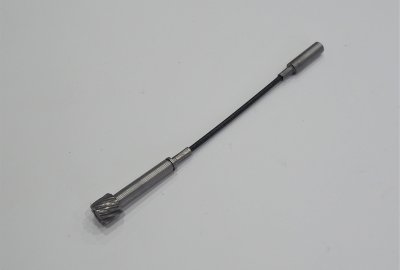 Napęd licznika, 11 zębów, długość 178mm, średnica 8mm, Jawa 250 Perak, Kyvacka, Panelka