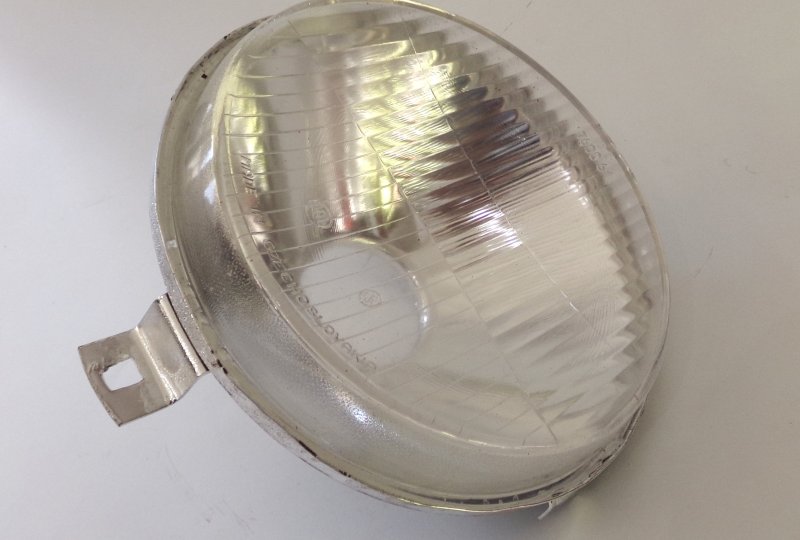 Szkło przedniej lampy z odblaskiem, Jawa 350 Bizon-photo4