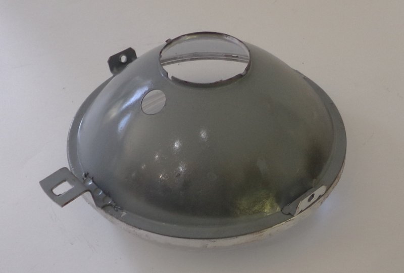 Szkło przedniej lampy z odblaskiem, Jawa 350 Bizon-photo2