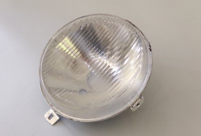 Szkło przedniej lampy z odblaskiem, Jawa 350 Bizon