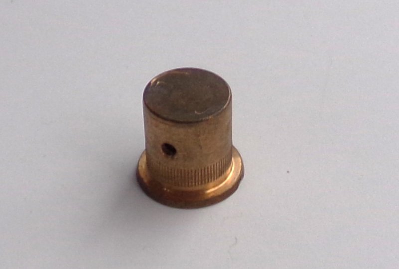 Tulejka skrzyni biegów, zaślepiona, 14mm, brąz, oryginał, Jawa, CZ 250/350-photo3