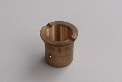 Tulejka skrzyni biegów, zaślepiona, 14mm, brąz, oryginał, Jawa, CZ 250/350
