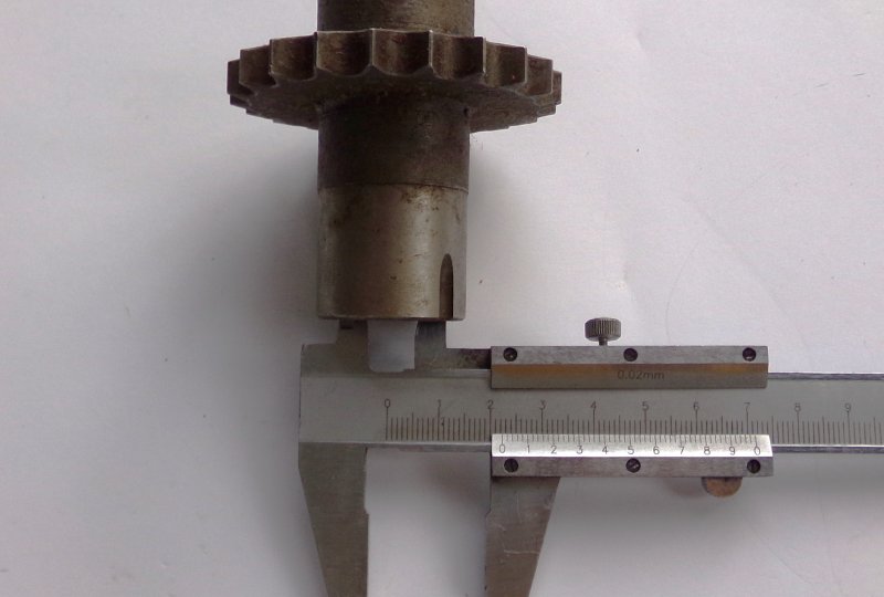 Zębatka wału korbowego, oryginał, CZ 501-505-photo4