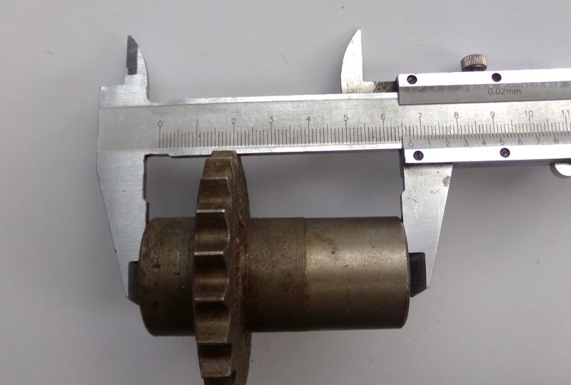 Zębatka wału korbowego, oryginał, CZ 501-505-photo3