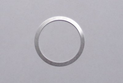 Uszczelka pod głowicę, 43 x 51 x 0,5 mm, aluminium, Jawa Babetta 210