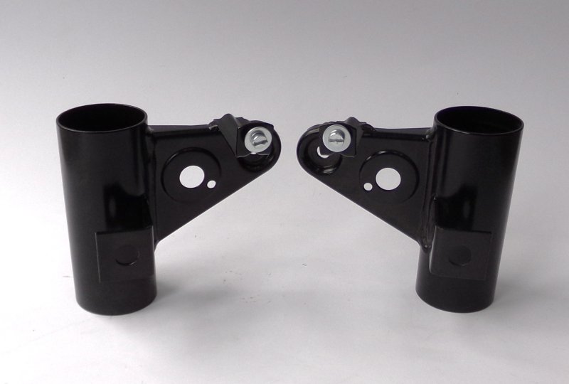 Uchwyty przedniej lampy, 2 szt, oryginał, Jawa 639, 640-photo2