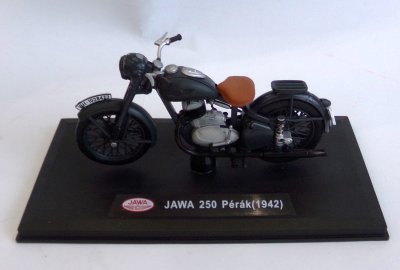 Model motocykla Jawa 250 Perak prototyp